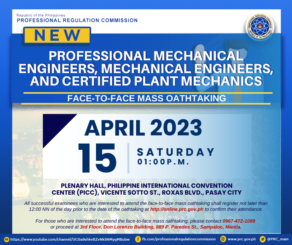 FacetoFace Oathtaking of the New Professional Mechanical Engineers